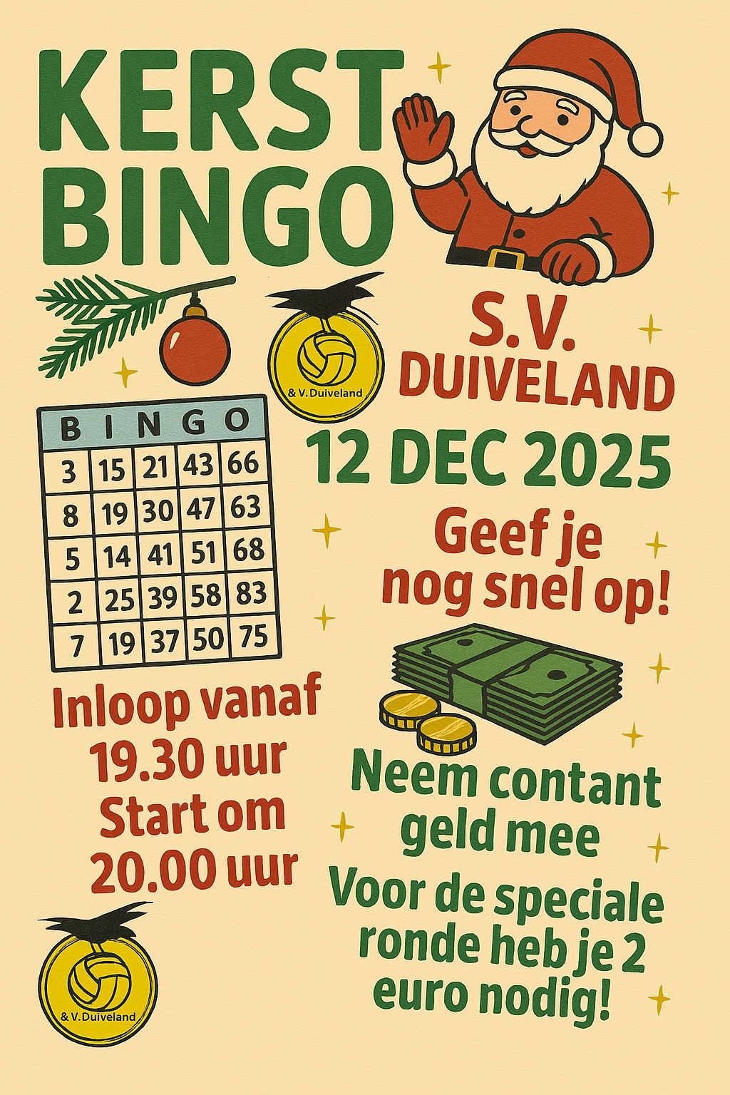 Kerstbingo 12-12-2025