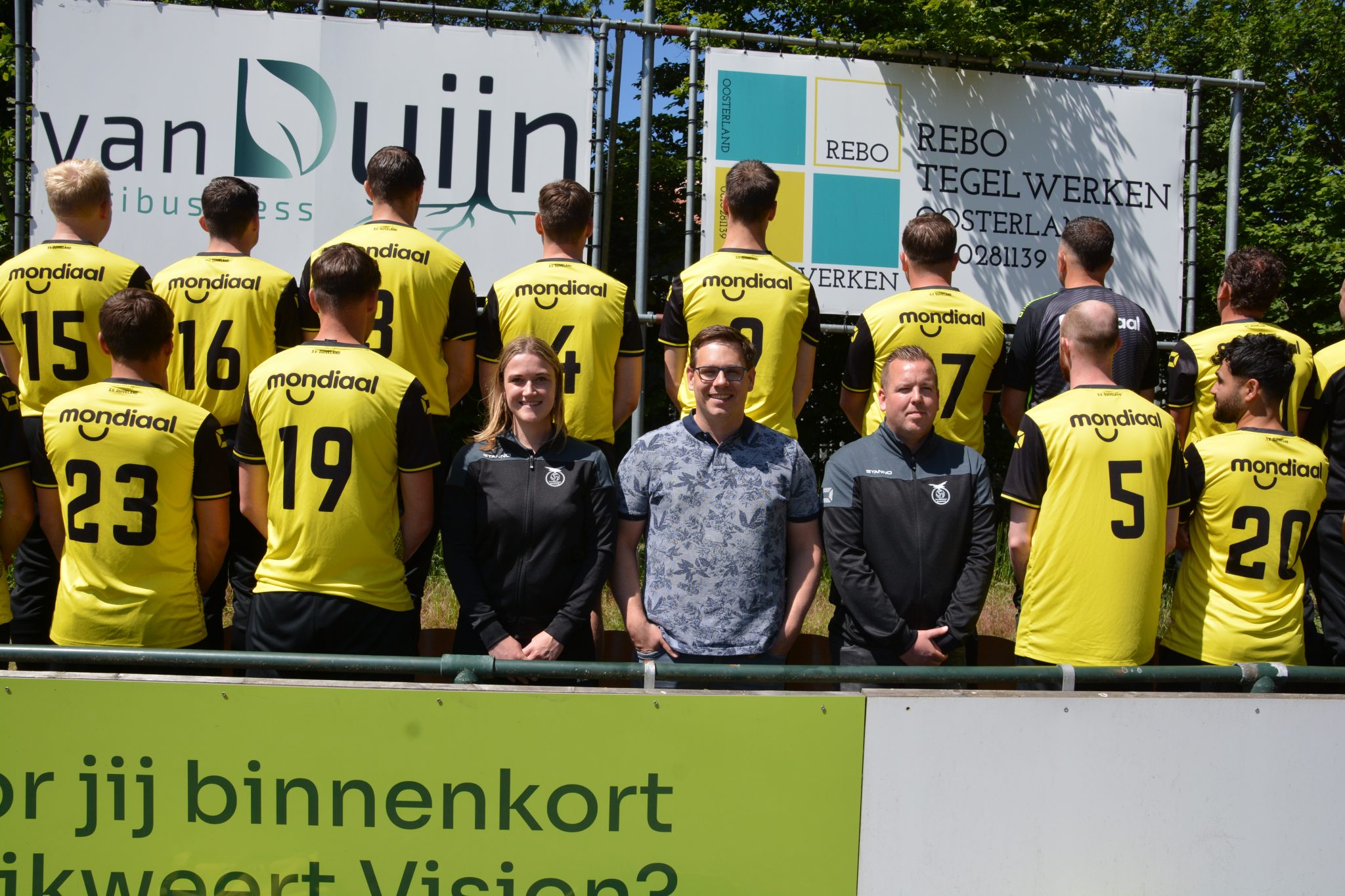 Mondiaal: Subhoofdsponsor SV Duiveland