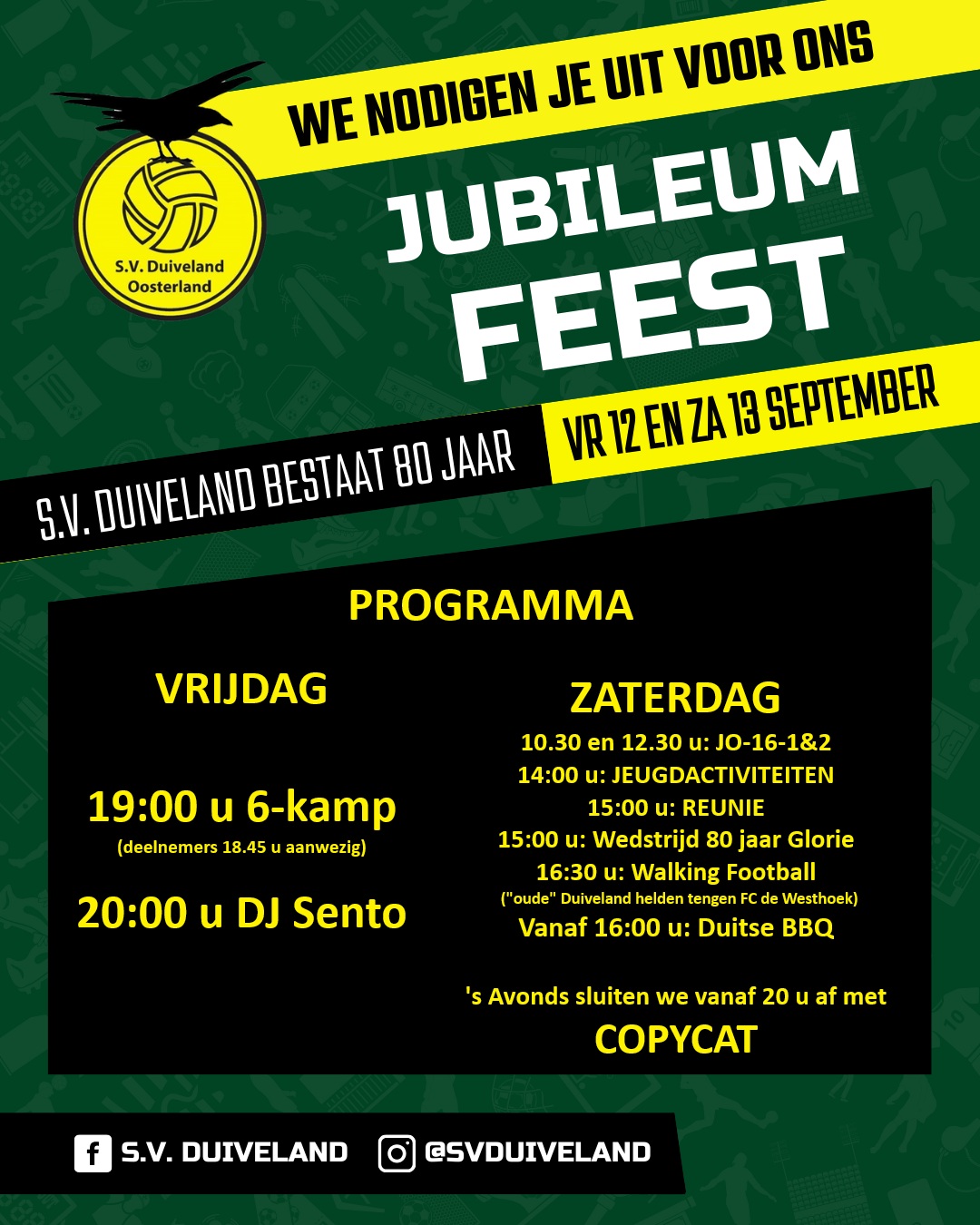 Jubileumweekend, het is bijna zover!